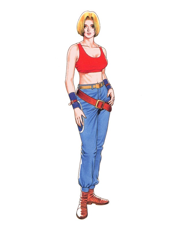 Blue Mary Fatal Fury King Of Fighters 