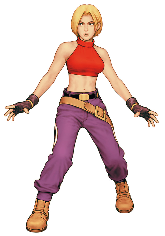 Blue Mary Fatal Fury King Of Fighters 