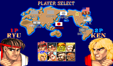 Street Fighters II screenshot