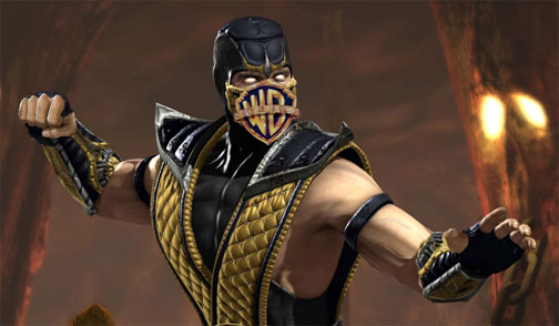 mortal kombat scorpion pictures. sequel to MK vs DC has