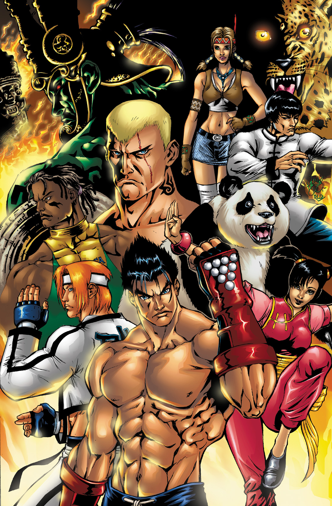 Tekken regressa ao mundo dos comics