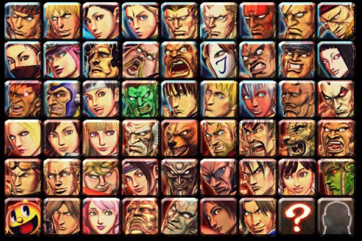 I personaggi di street fighter x