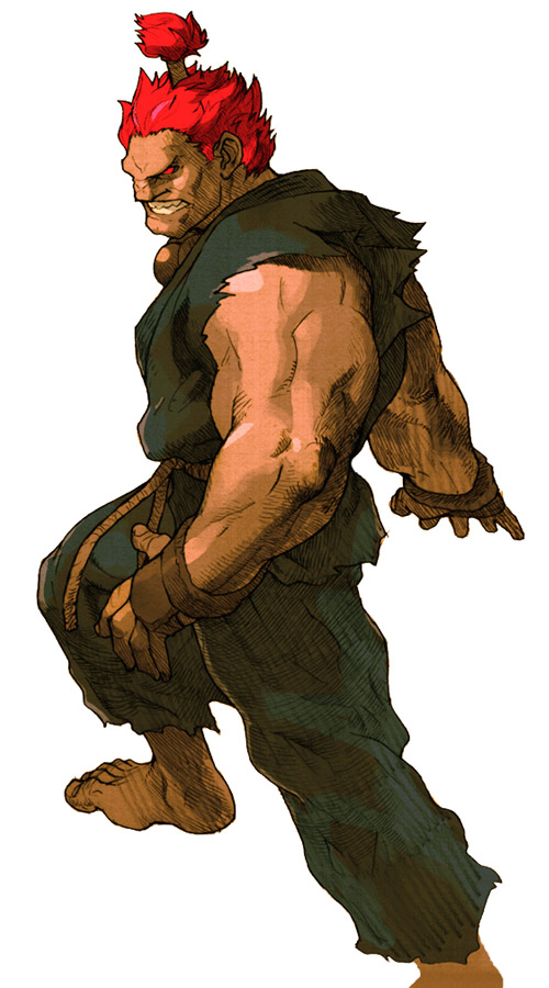 Street Fighter 3 Online Edition Akuma Characters List Artwork  (videogamesblogger, 01/17)