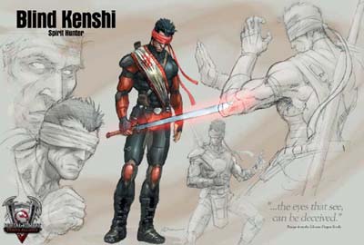 Seria Blind Kenshi o novo personagem de Mortal Kombat X?