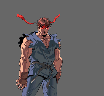 Ryu Street Fighter Hadouken Gif