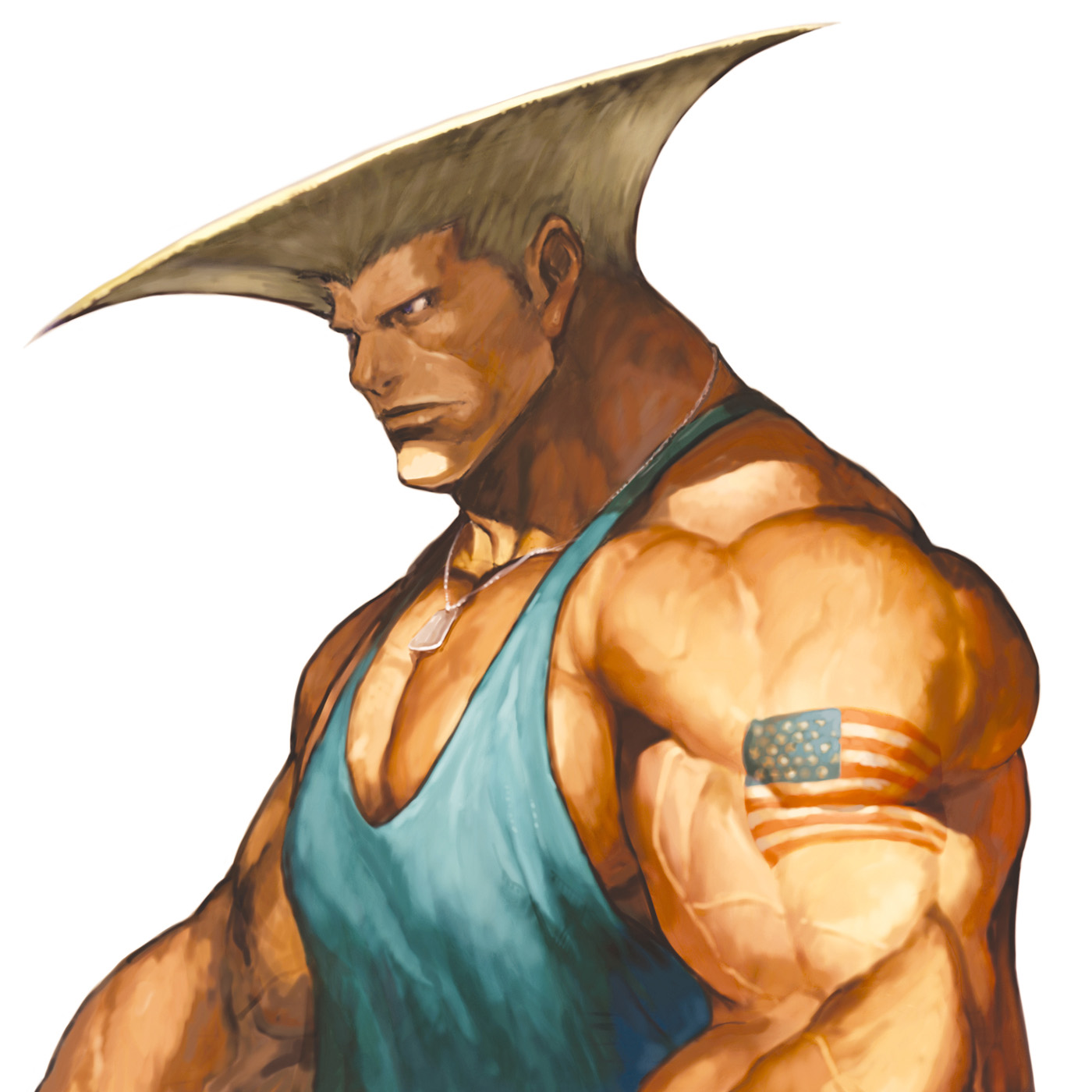 Guile from Street Fighter 2