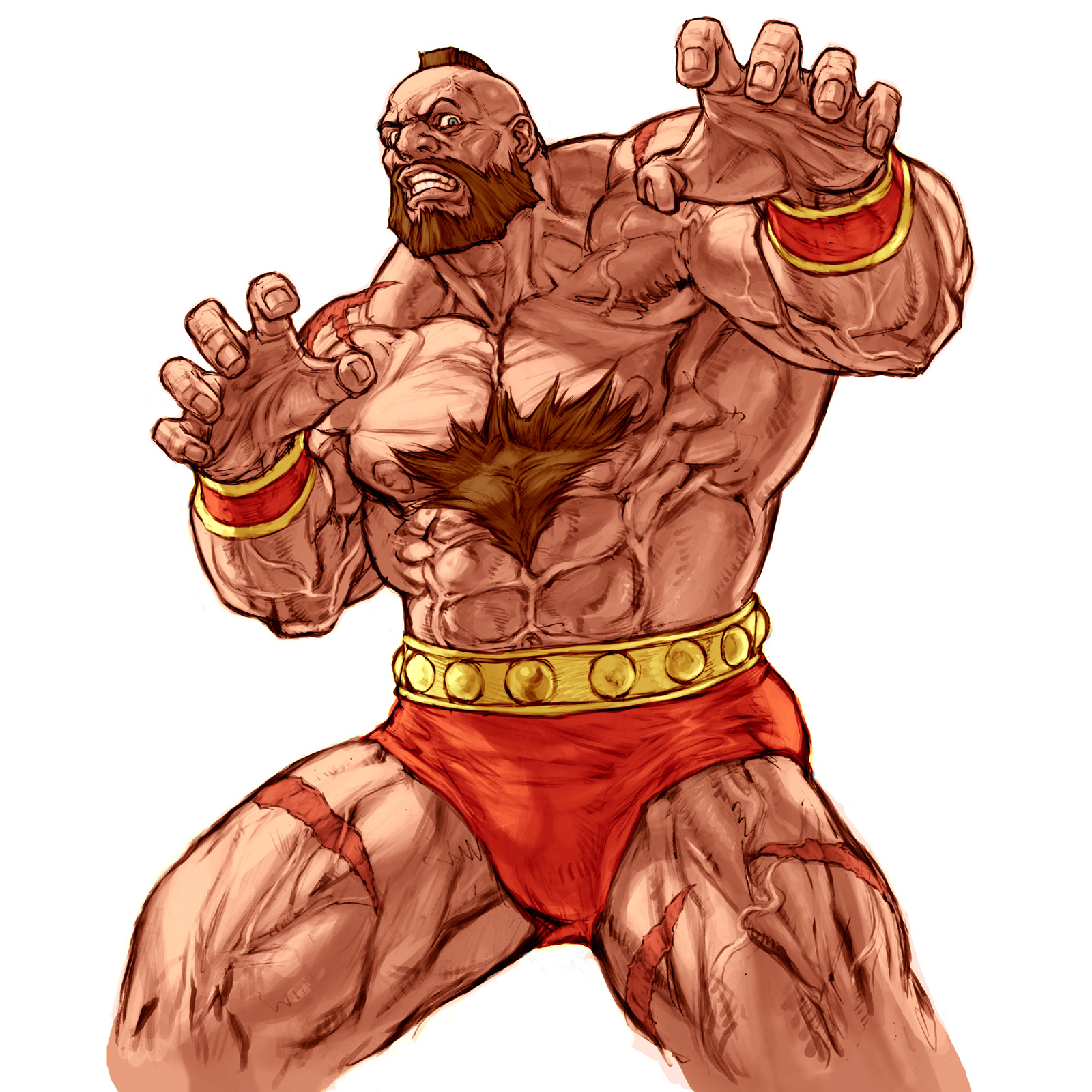 Ficha Zangief  Street Fighter