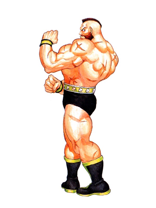 Ficha Zangief  Street Fighter