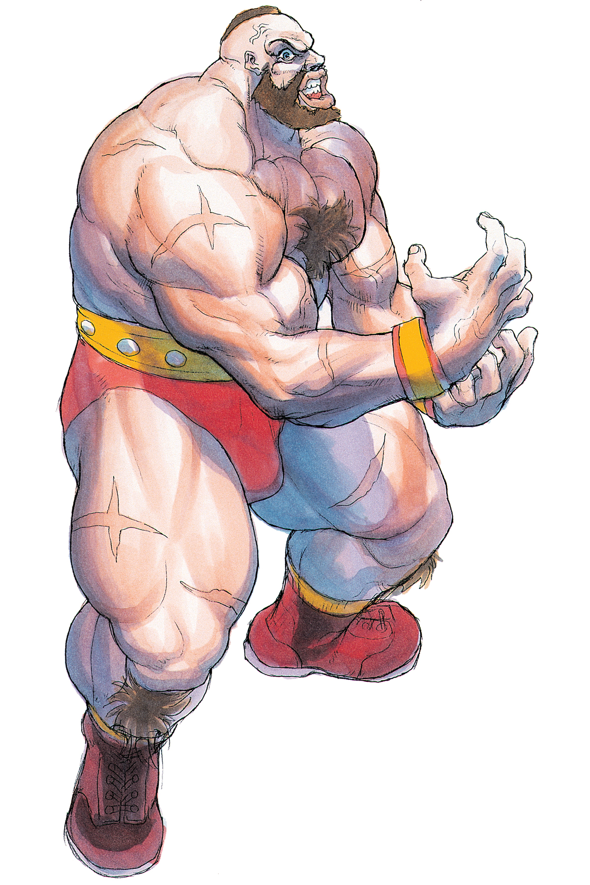 Zangief Street Fighter Encyclopedia Profile by edwinhuang on