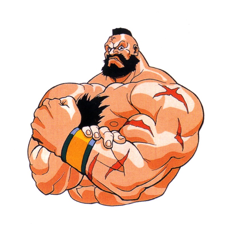 Zangief artwork for @Capcom_Unity's Street Fighter II: Special