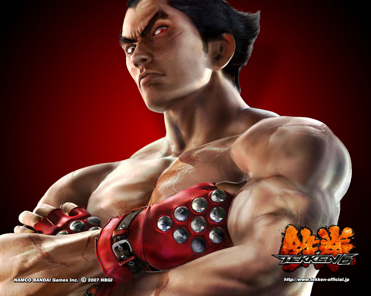 Kazuya Mishima from Tekken his office - AI Photo Generator - starryai