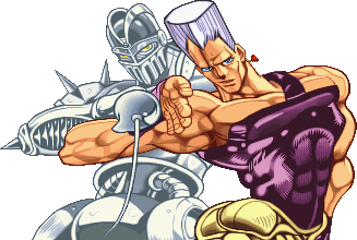 JoJo's Bizarre Adventure - Jean Pierre Polnareff & Silver Chariot