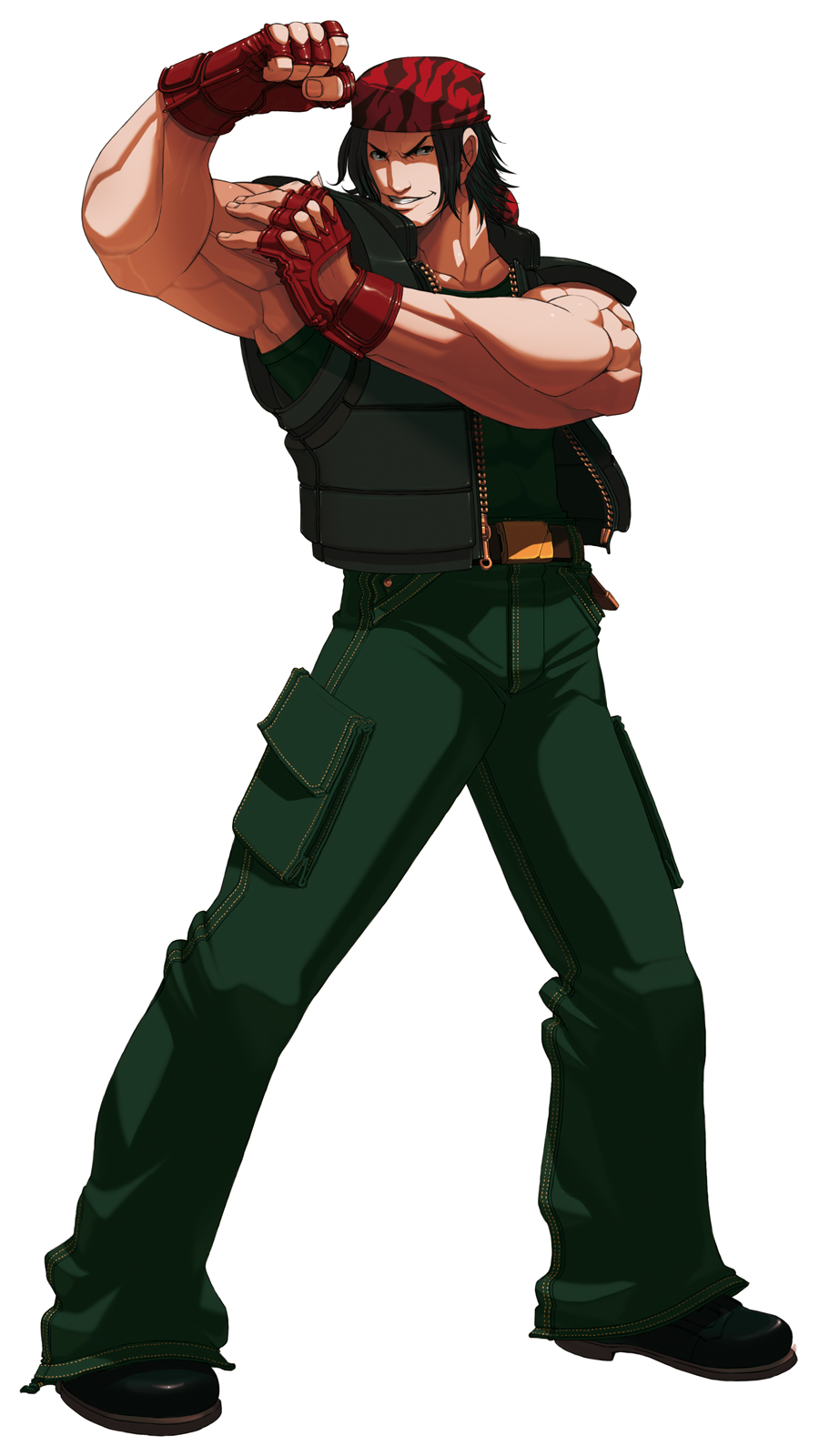 Ralf Jones - Characters & Art - The King of Fighters XI