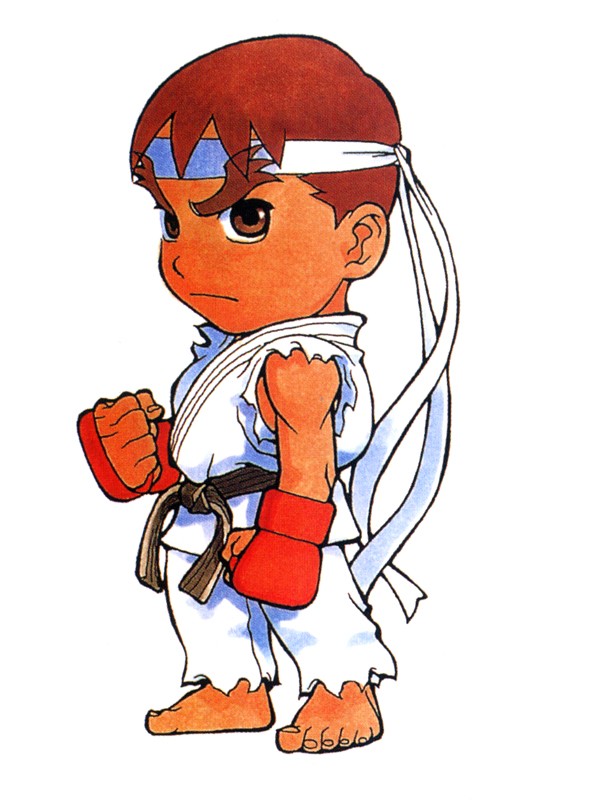 pocket fighter ryu 04  Ryu street fighter, Street fighter art