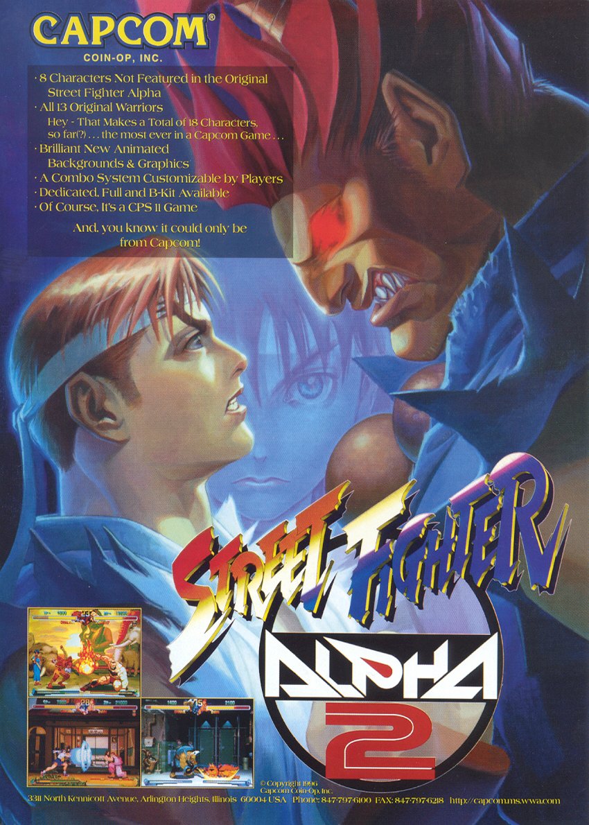 Street Fighter Alpha 2 / Street Fighter Zero 2 - TFG Review / Art Gallery