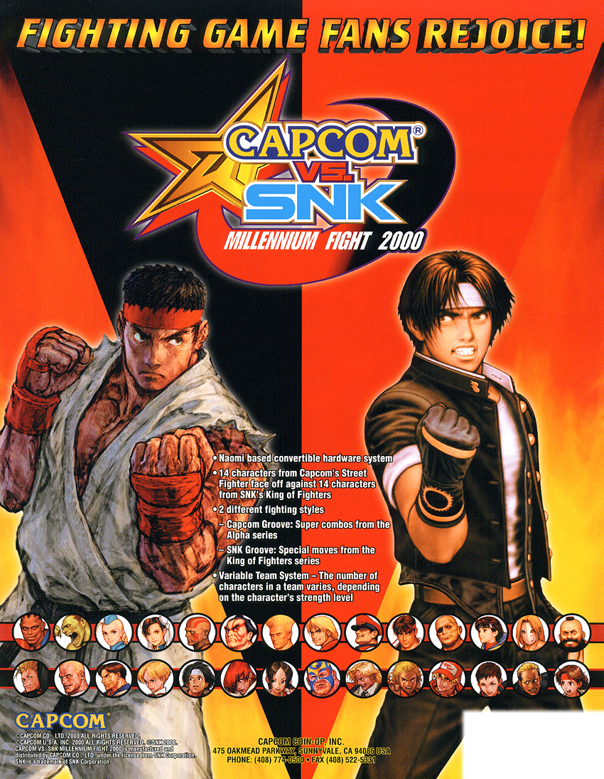 Capcom VS SNK: Pro - Art Gallery