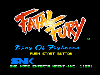 Fatal Fury (1991) - NeoGeo - TFG Review / Art Gallery
