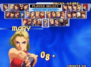 THE KING OF FIGHTERS 2000 on