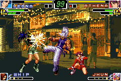 GBA The King of Fighters EX Neo Blood Advance Set KOF Spec Clear Black Japan F/S