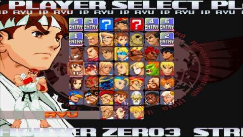 480px x 272px - Street Fighter Alpha 3: Max / Street Fighter Zero 3: Double ...