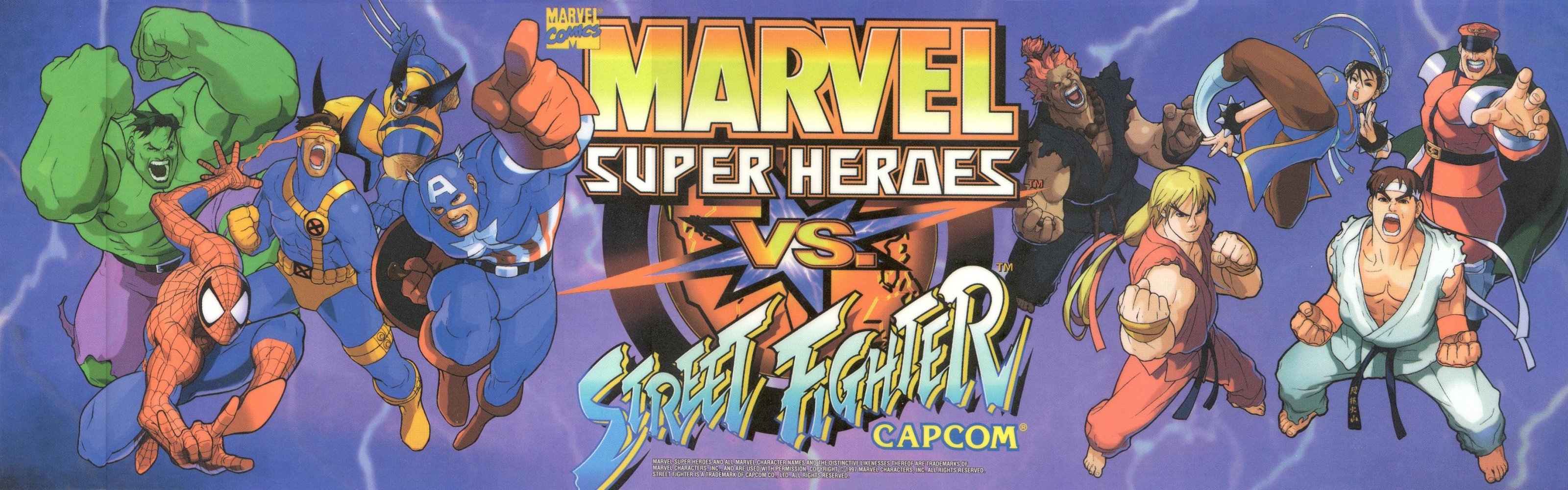 Marvel Super Heroes Vs Street Fighter Tfg Review Artwork Gallery