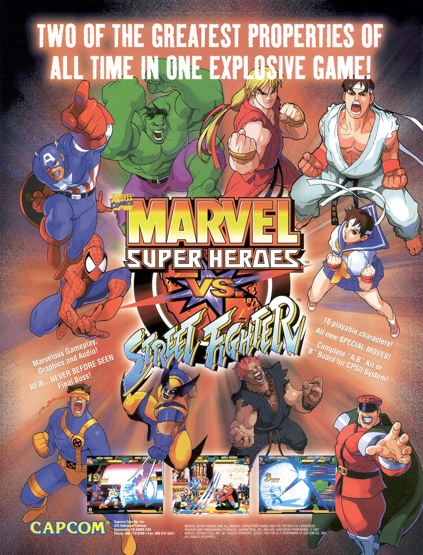 X-Men vs. Street Fighter - PlayStation, PlayStation