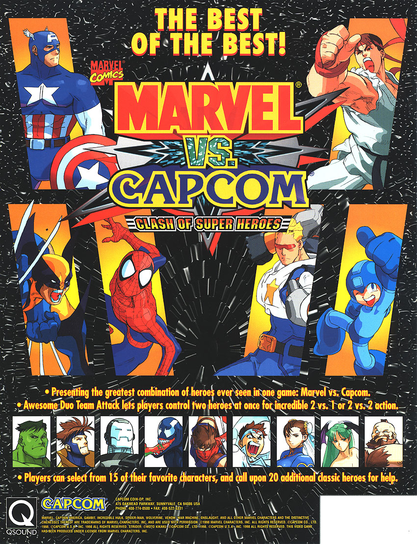 Marvel vs Capcom (Concept) - Comic Vine