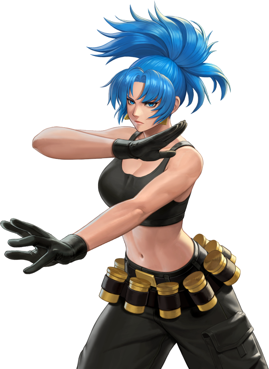 Orochi Leona Art - The King of Fighters '98: Ultimate Match Art