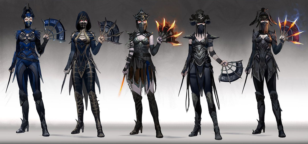 Mortal Kombat 11 Kitana Kollector Concept Art