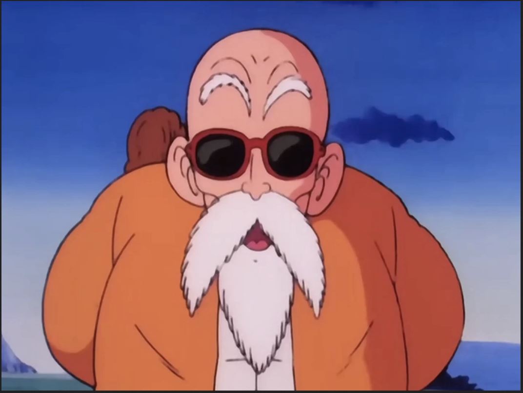 3. Master Roshi from Dragon Ball - wide 5