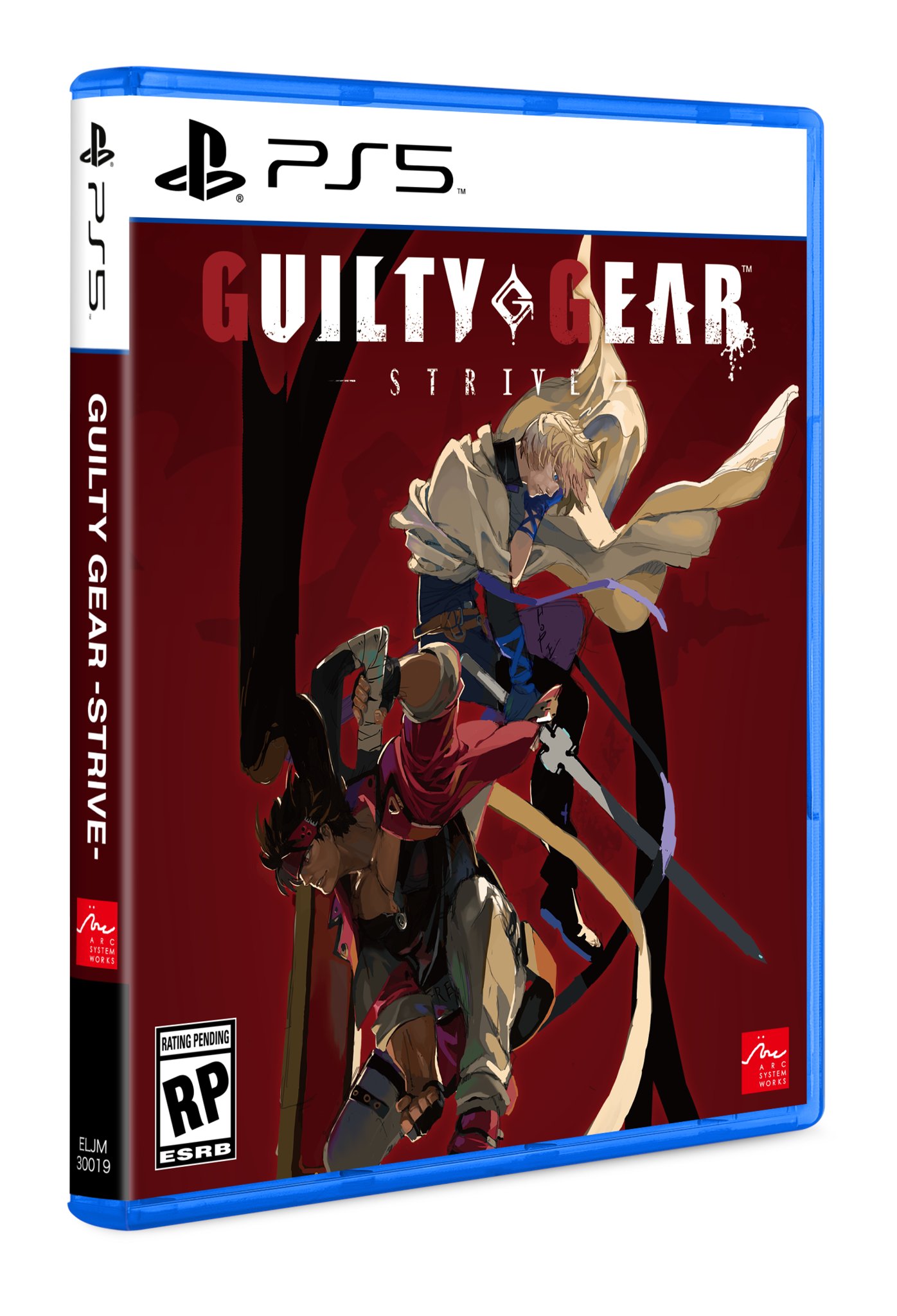 Guilty Gear Strive PS5 / PS4 Box Art | TFG Fighting Game News