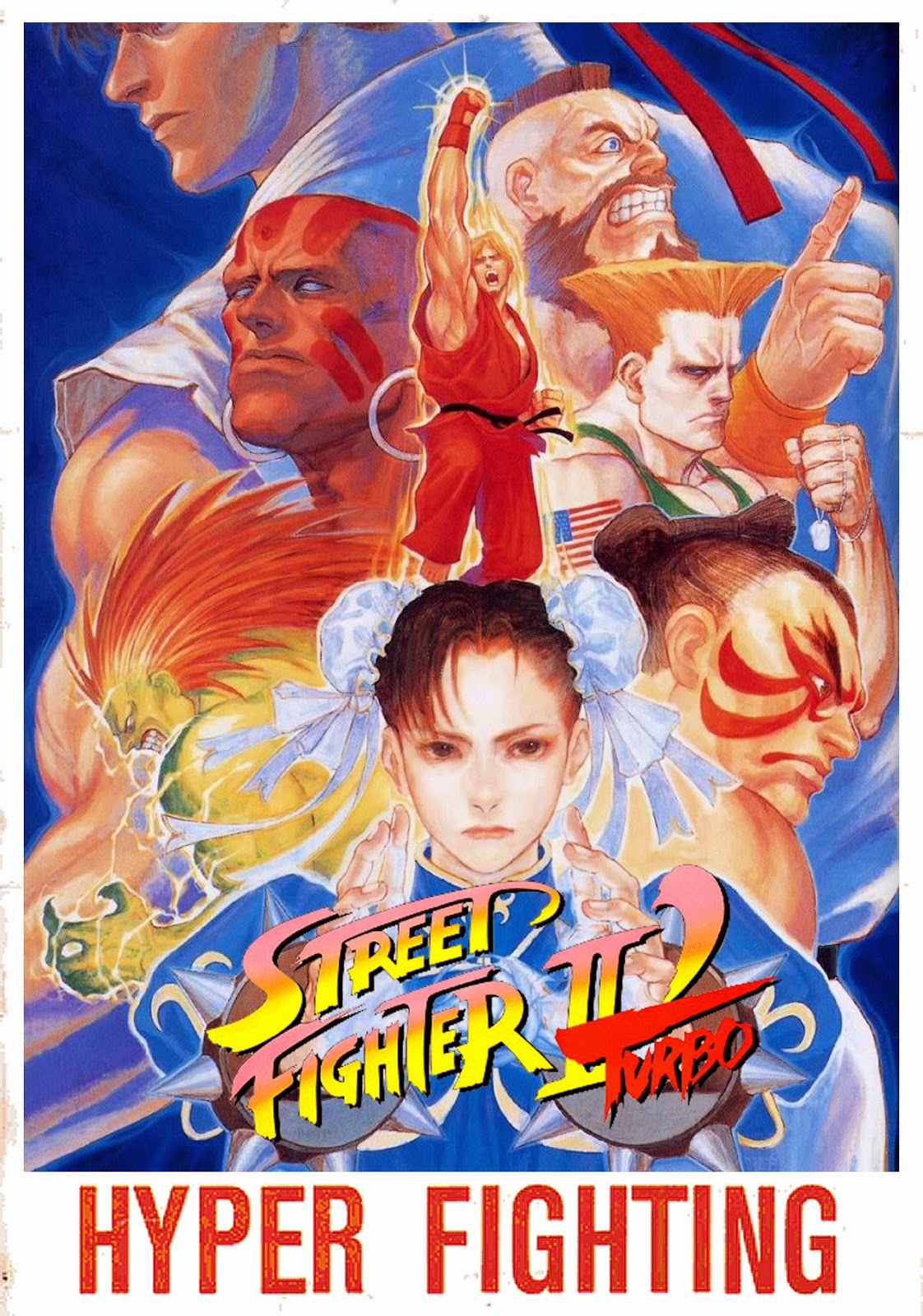 VideoGameArt&Tidbits on X: Street Fighter II Turbo Bandai