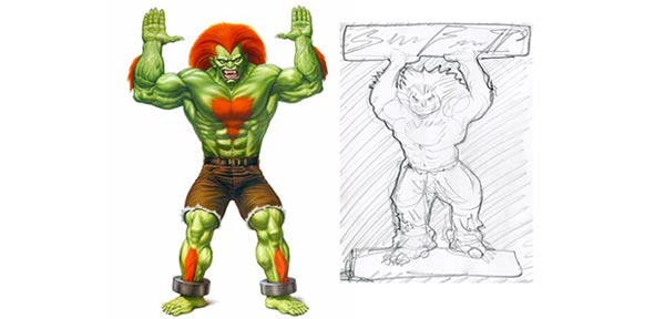 Street Fighter II Movie Blanka Key Art by michaelxgamingph on