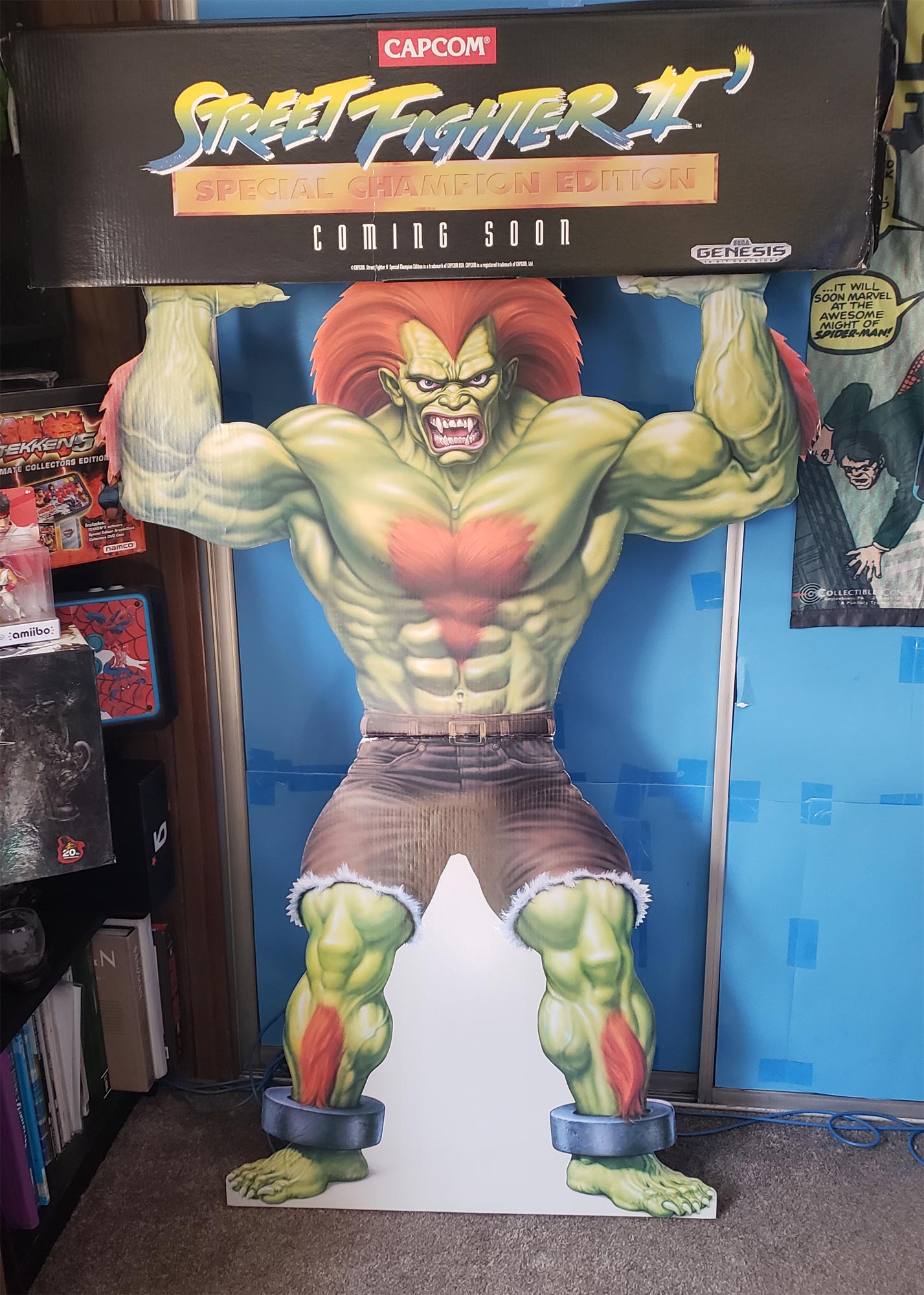 Blanka Character Concept Art, Images, Street Fighter II, Museum