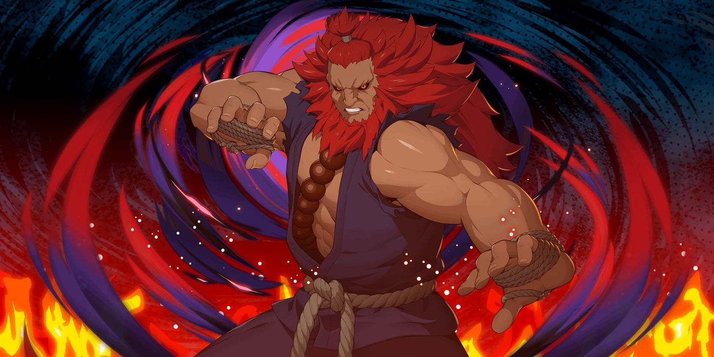 VideoGameArt&Tidbits on X: Street Fighter Alpha - Akuma artwork.   / X