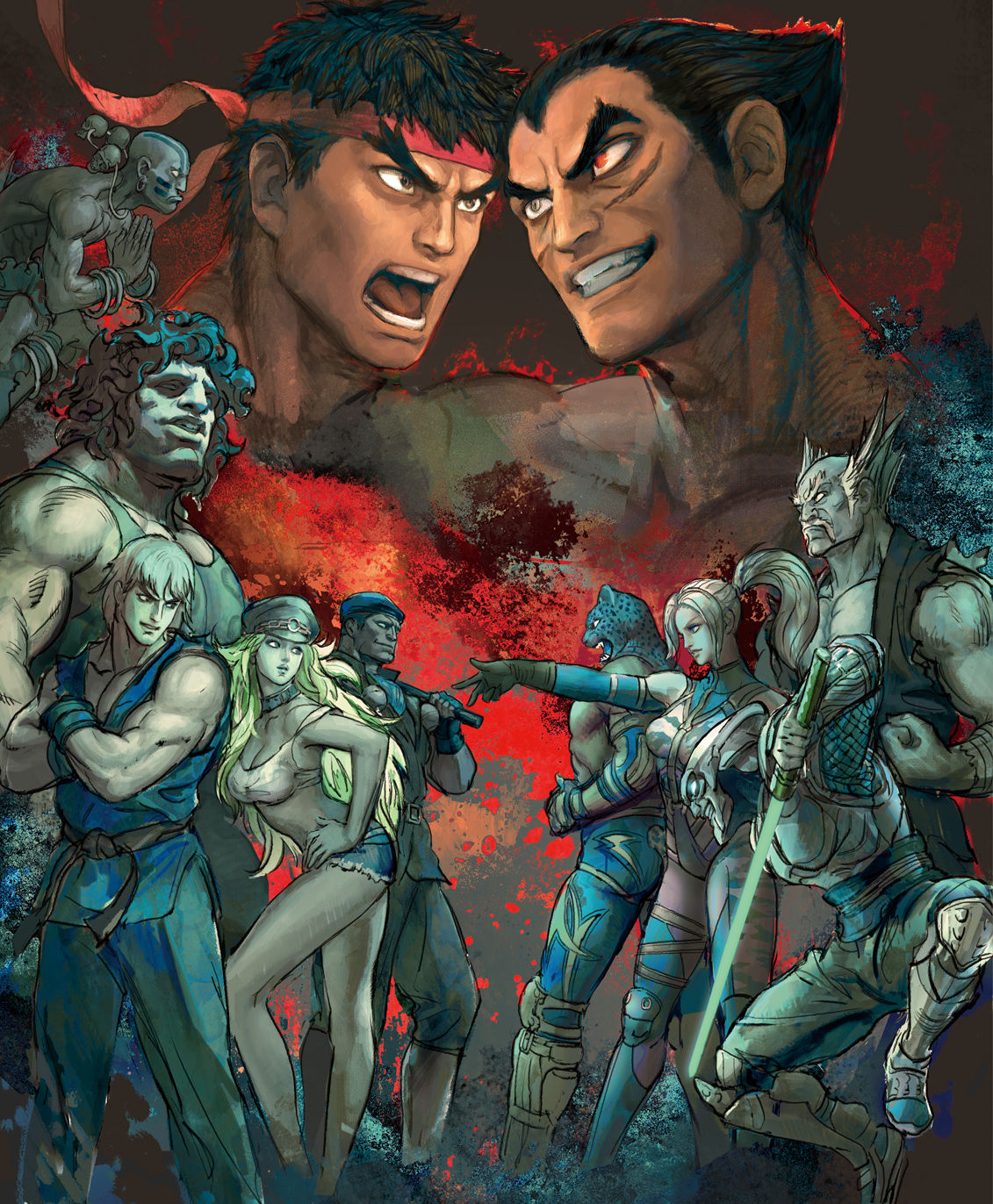 Street Fighter × Tekken - TFG Review / Artwork Gallery