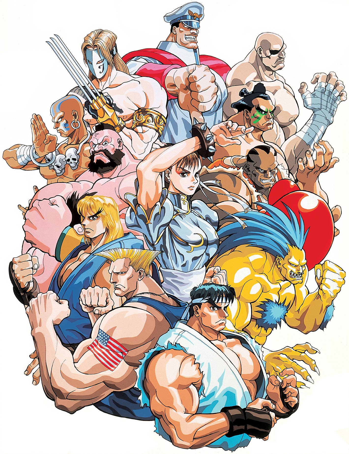 VideoGameArt&Tidbits on X: Street Fighter II Turbo Bandai