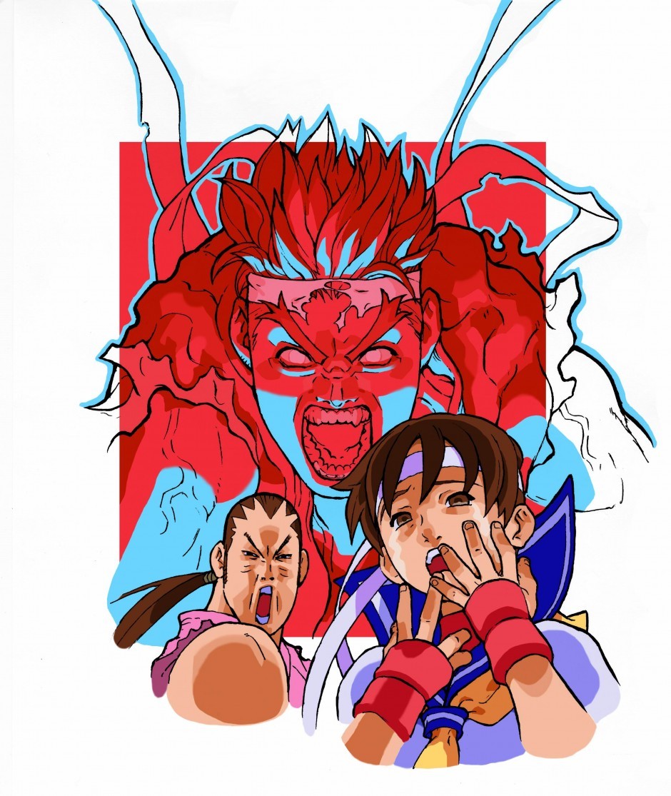 Street fighter alpha 2 RYU Banner