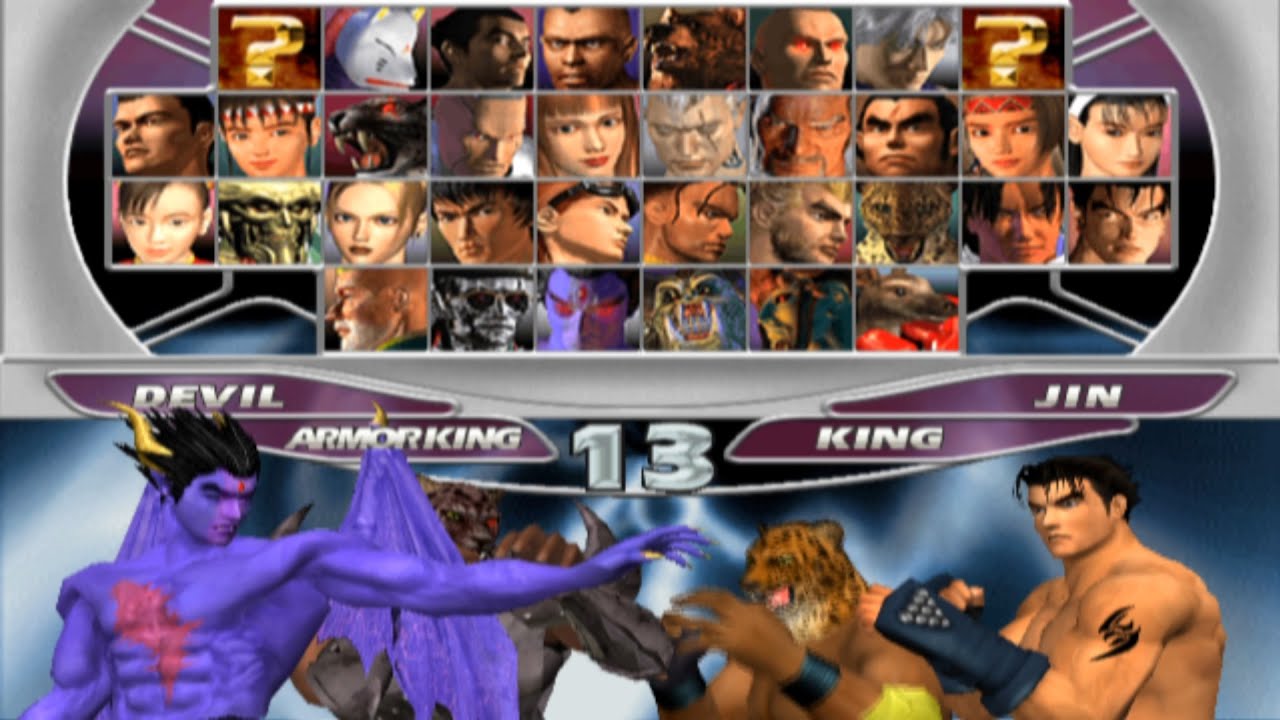 Tekken Tournament Ps2 Arcade Screenshots