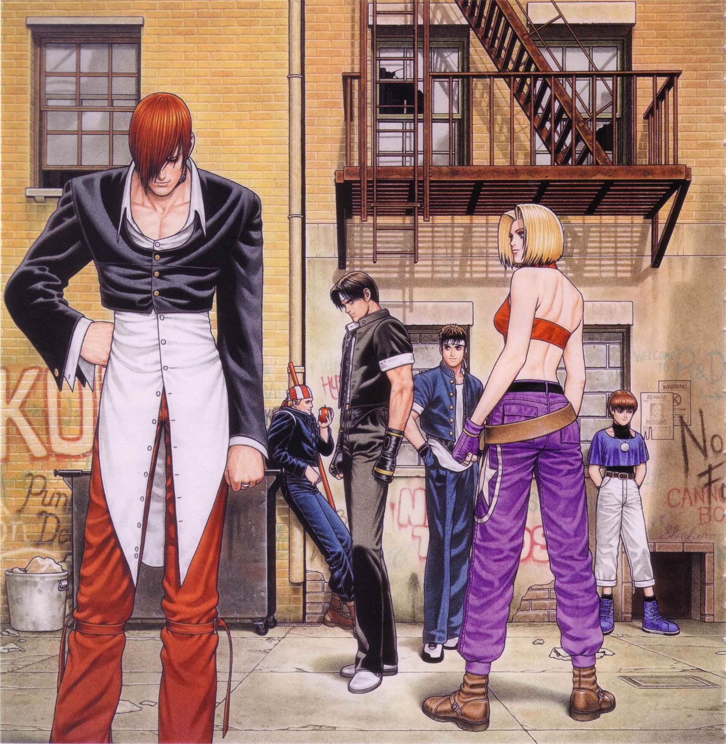 King of Fighters Iori Yagami Bar Opens in Akihabara for Limited Time