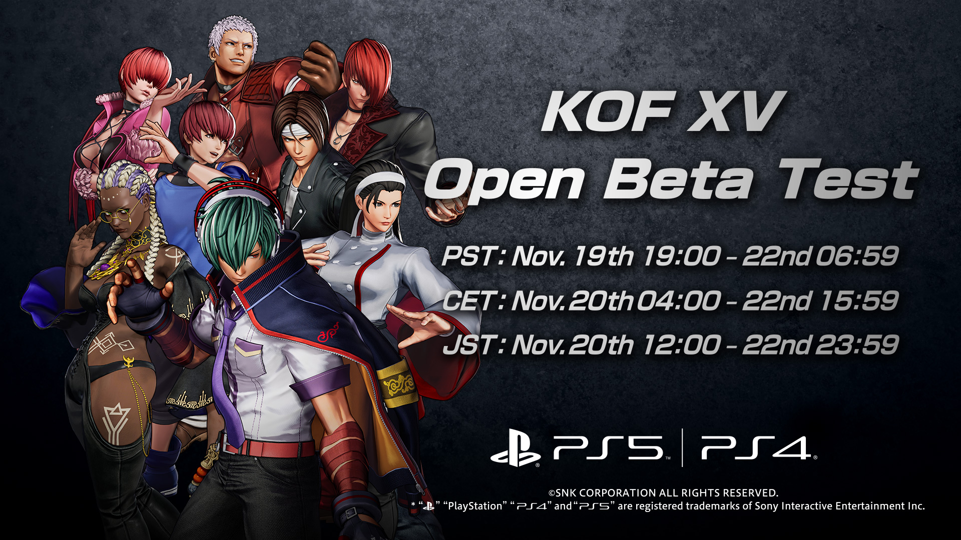 King Of Fighters XV PlayStation Demo Lets You Try Out 15 Characters