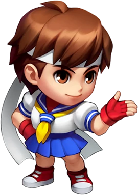 🌸 Sakura Kasugano Street - The Fighters Generation