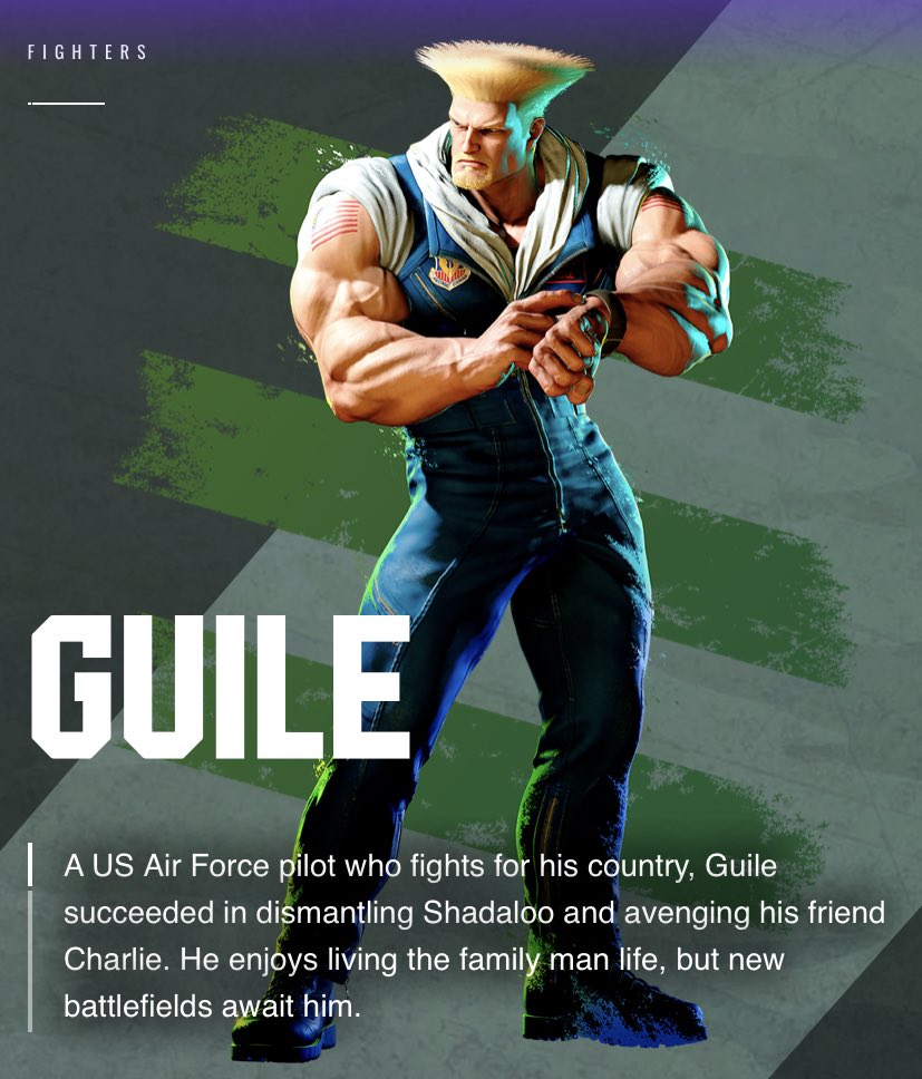 Guile Announced For Street Fighter 6 - Cinelinx