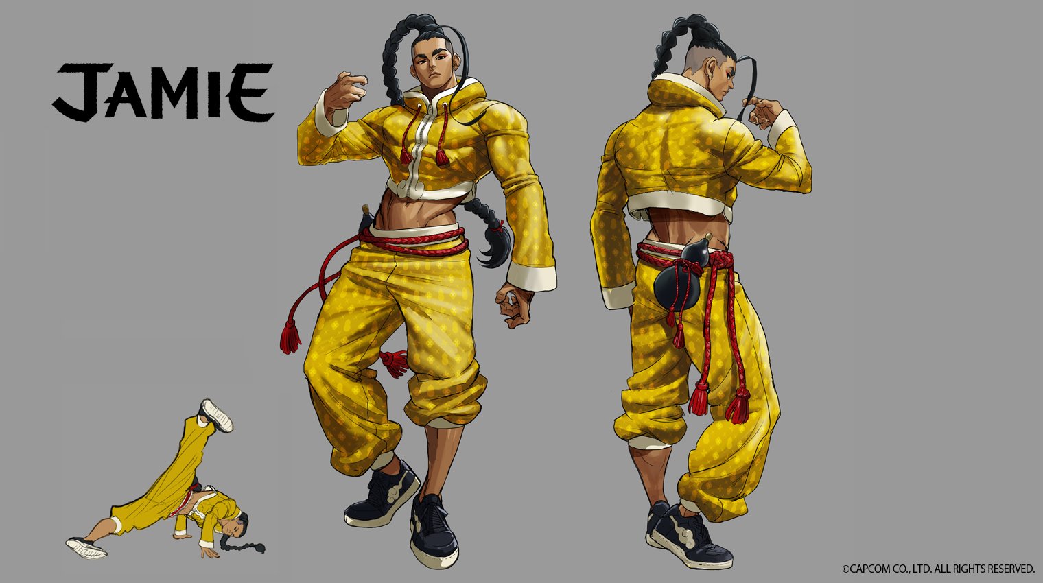 Ryu Character Images, Game Design Docs, Street Fighter 6, Museum