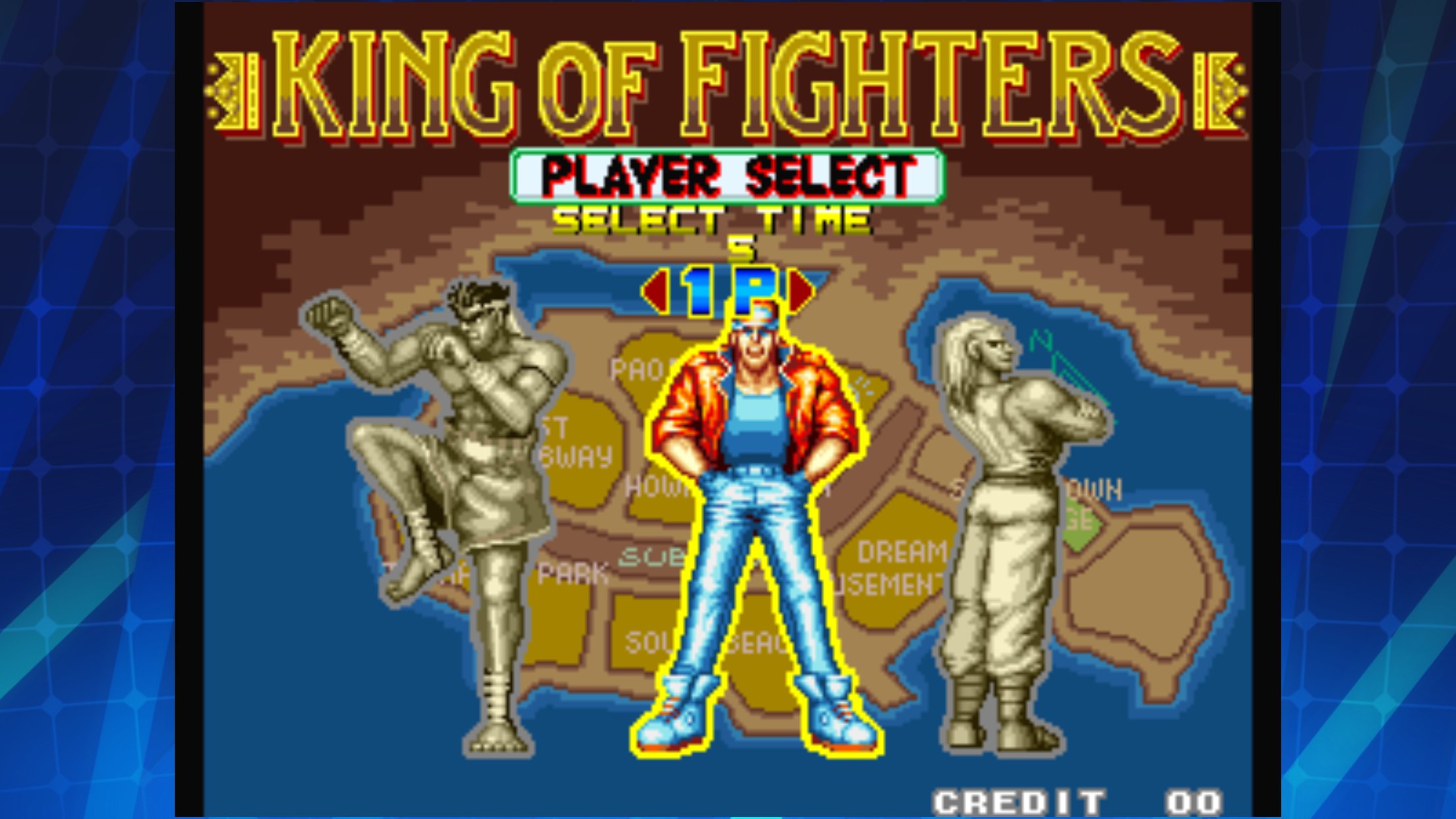 Fatal Fury Real Bout Characters Selection Evolution [1991-1999] 