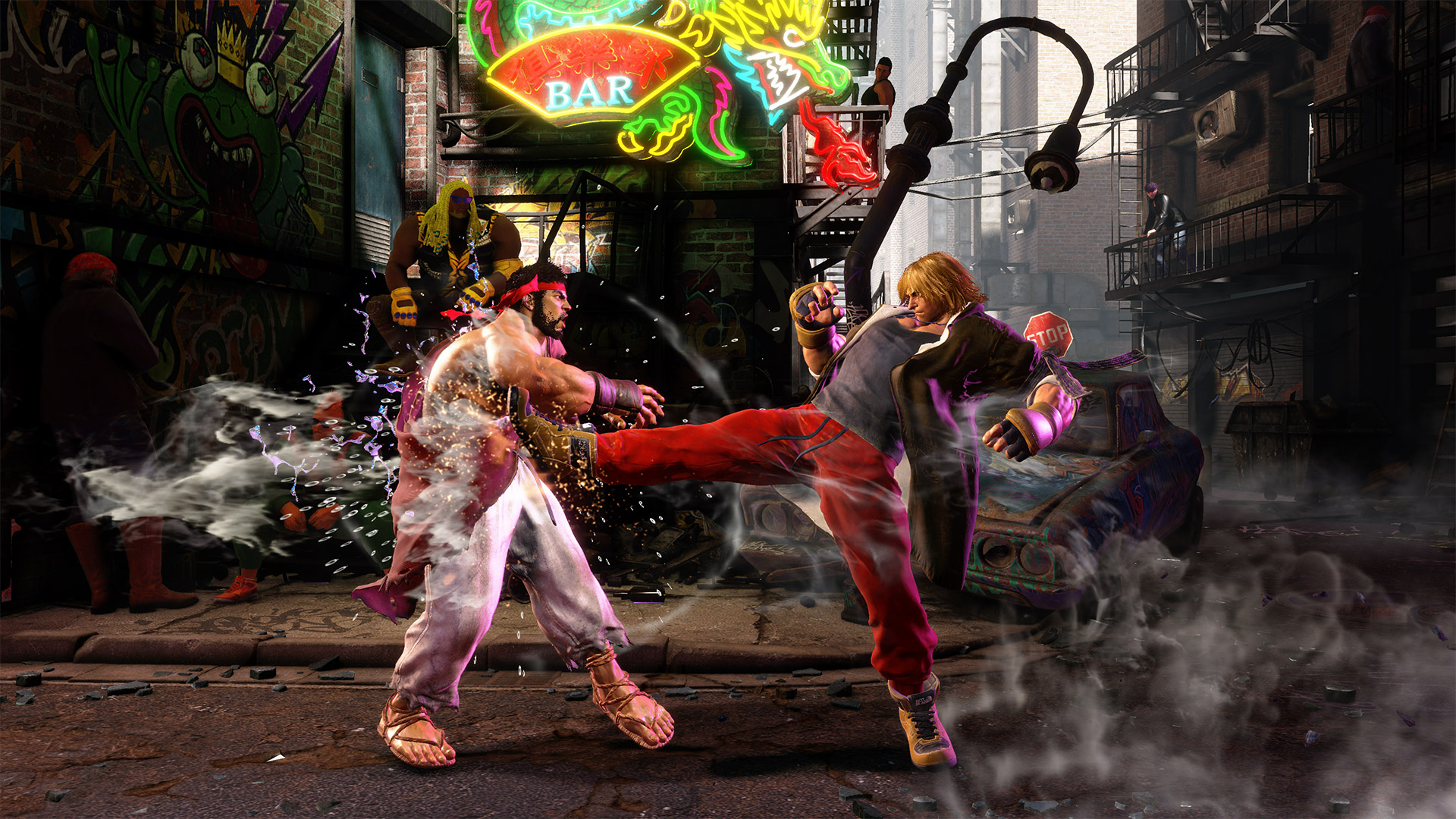 Street Figher 6': novo trailer traz Ken, Blanka, Dhalsim e E. Honda