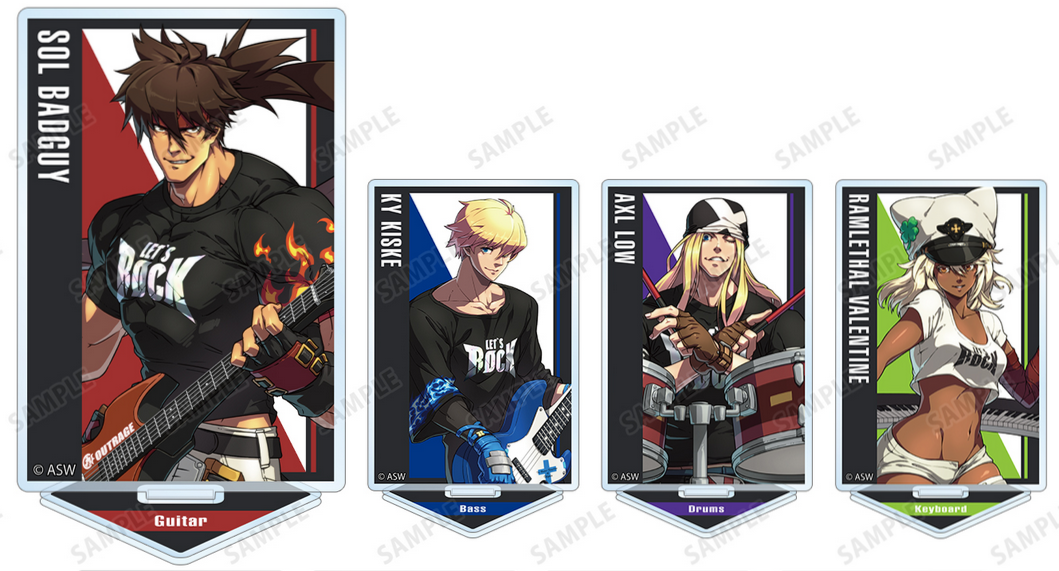 Guilty Gear Strive POP UP SHOP Announced; New Artwork Of Bridget, Sol, Ky,  Sin & Ram - Noisy Pixel