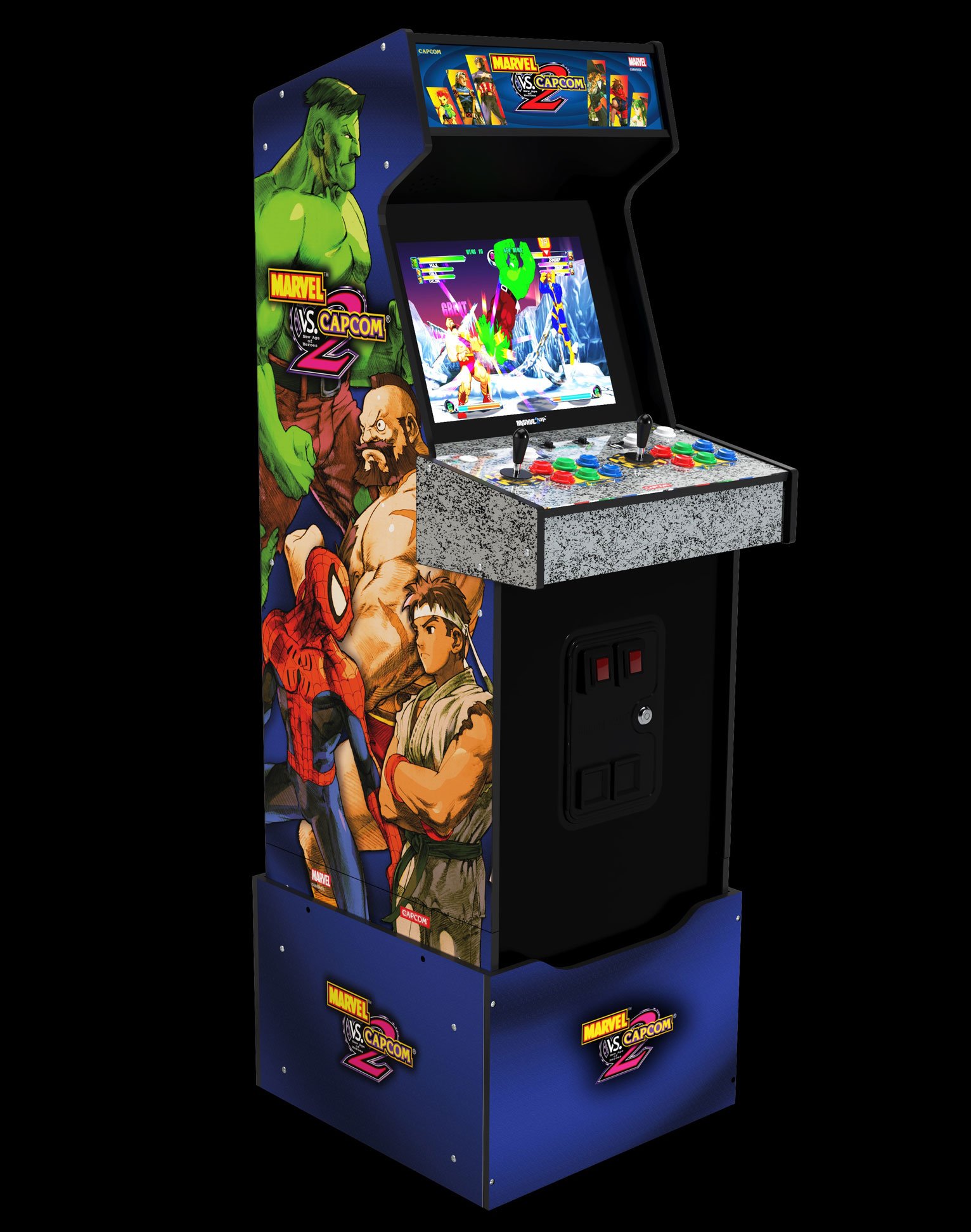 Marvel Vs. 2 Arcade1Up Launches Sep. 2022 Fighting Game News
