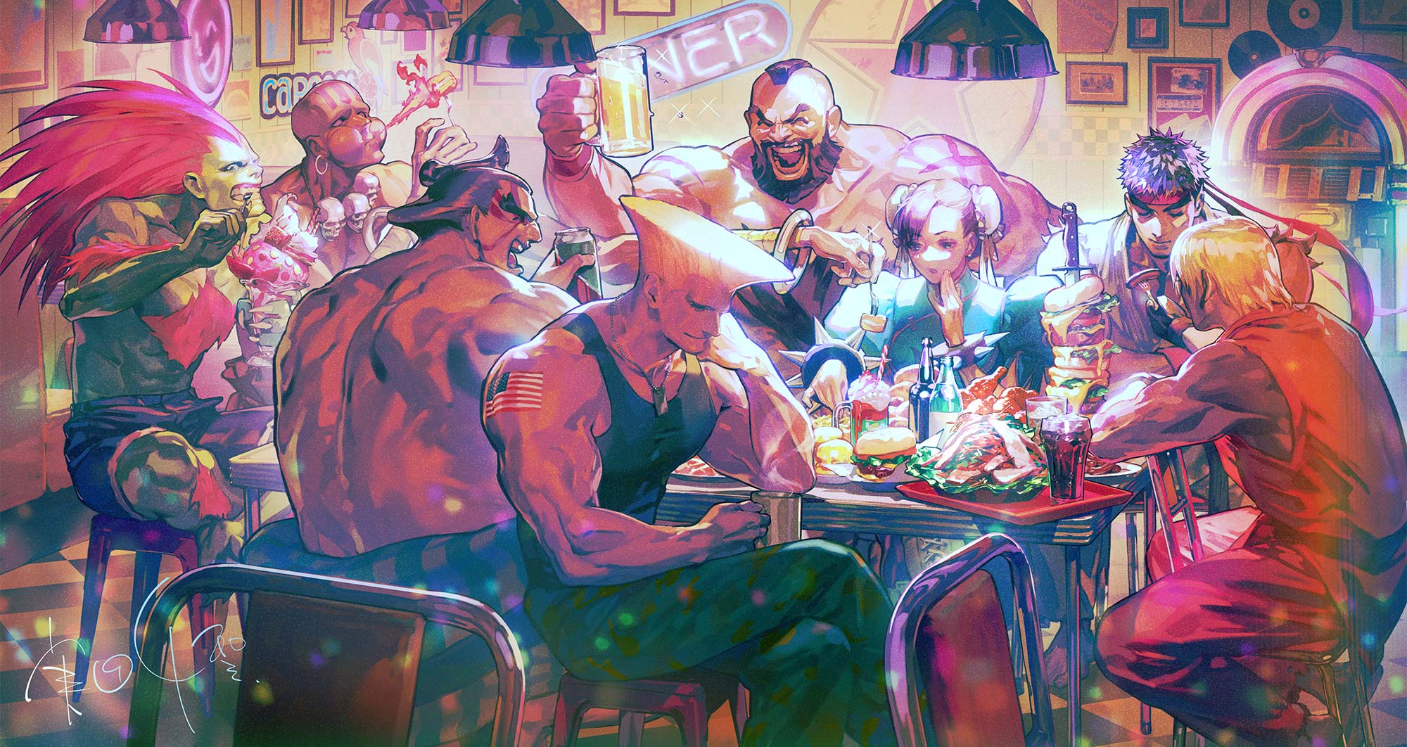 The Fighters Generation - 🌏 Street Fighter 35th Anniversary art