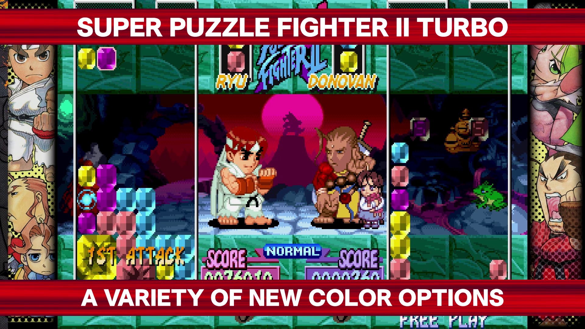 Super Puzzle Fighter II Turbo  Manual online oficial do Capcom Fighting  Collection